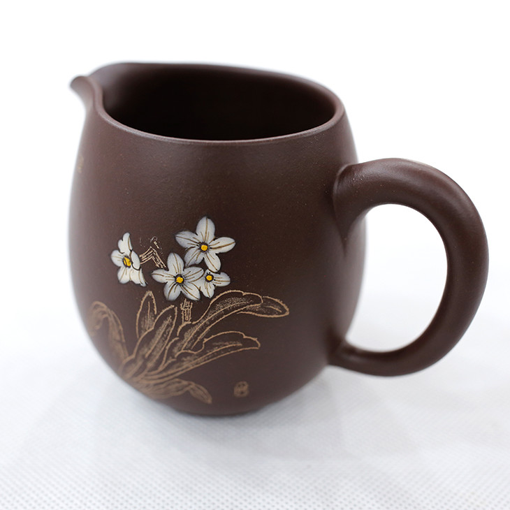 【清雅-公道杯】吴建立大师手工紫砂壶
