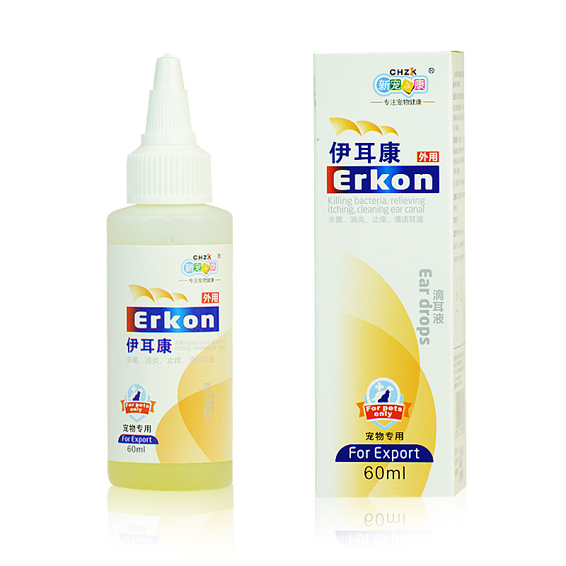 新宠之康 伊耳康 60ml 滴耳油 洁耳液