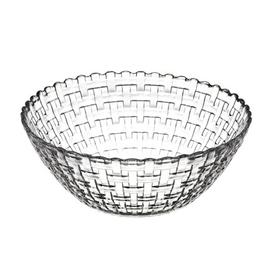 帕莎[10581]竹篮系列钢化玻璃餐碗(130mm）