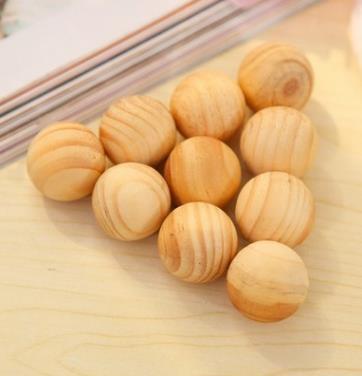 居家驱蚊虫防蛀家居檀木珠香樟球樟木球10粒装