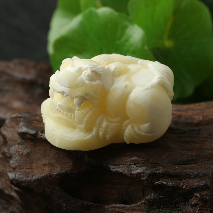 【45864】白花蜜貔貅