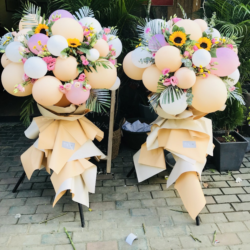 气球开业花篮