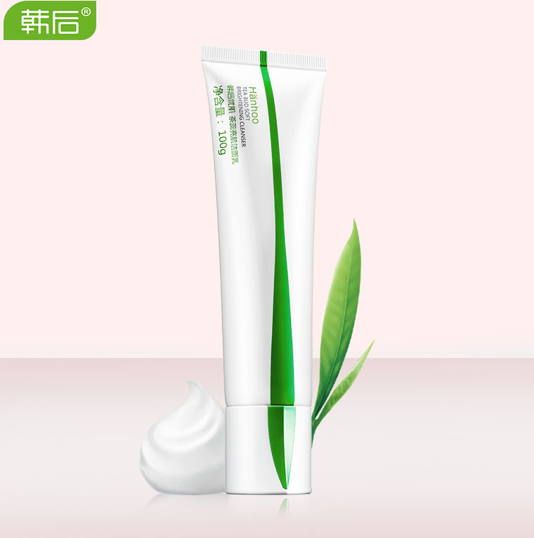 韩后洗面奶洁面乳 茶蕊深层清洁卸妆补水保湿 白皙温和