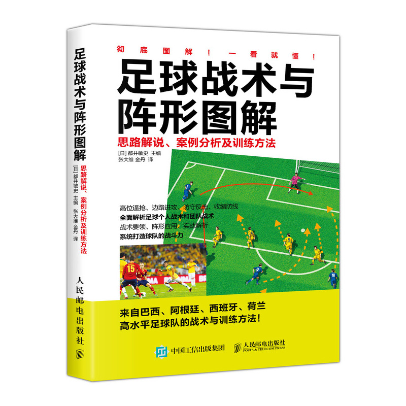足球战术与阵形图解 思路解说 案例分析及训练