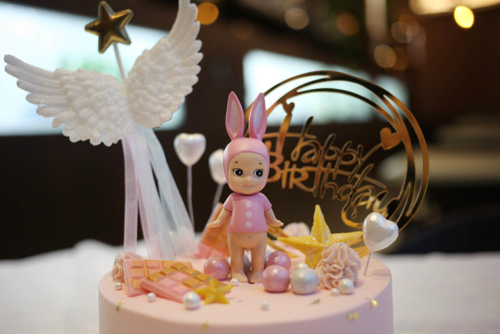 场景主题蛋糕系列|ins人气天使宝宝2,如图款式,新鲜水果,动物性淡奶油