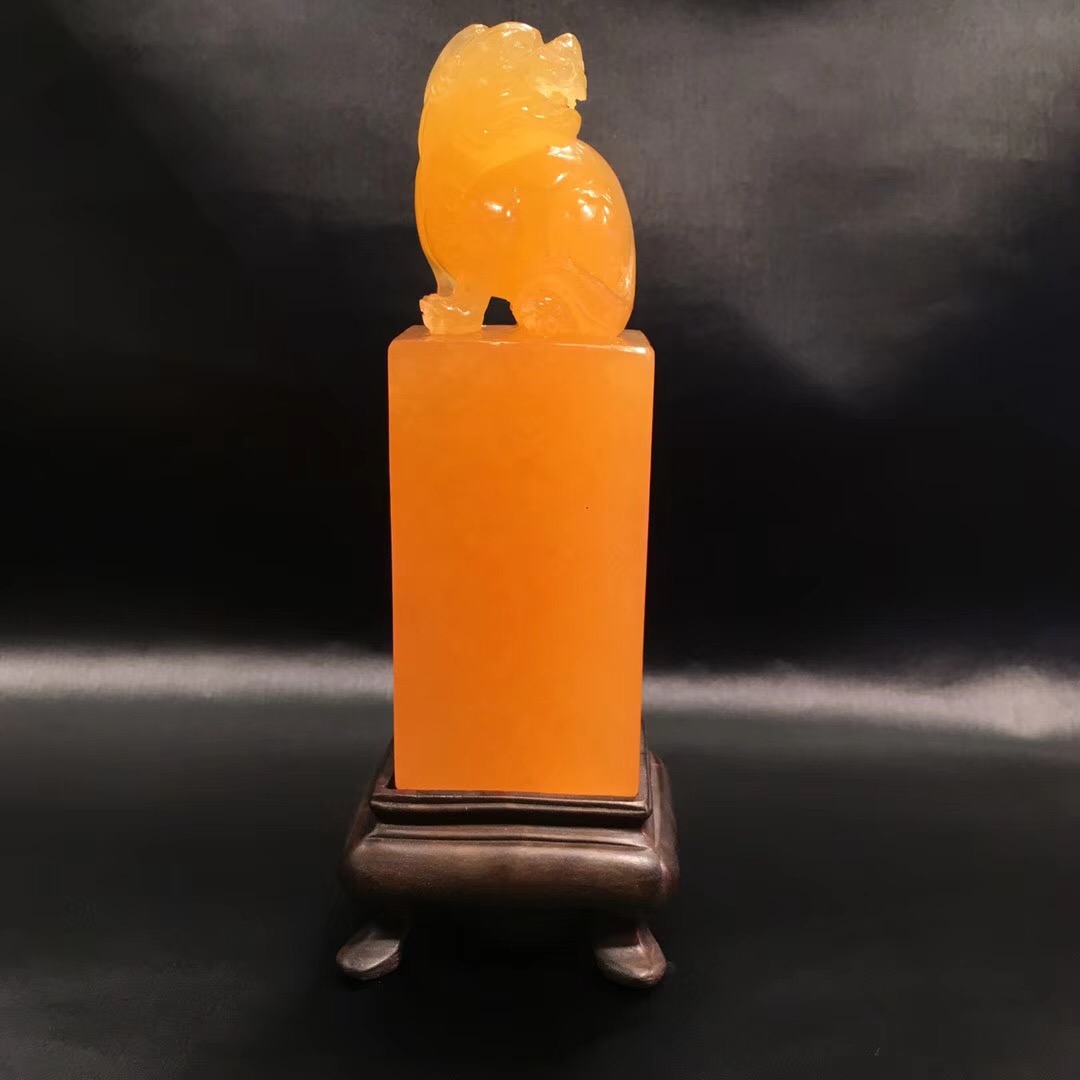 【97698】印尼金田黄财源滚滚印章