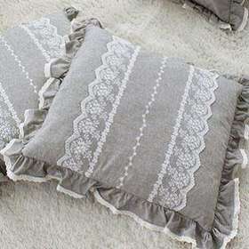 荷叶边靠垫的制作