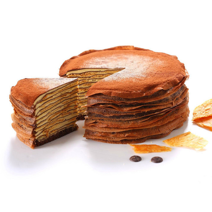 巧克力麦脆千层 | 给你不一样的千层体验