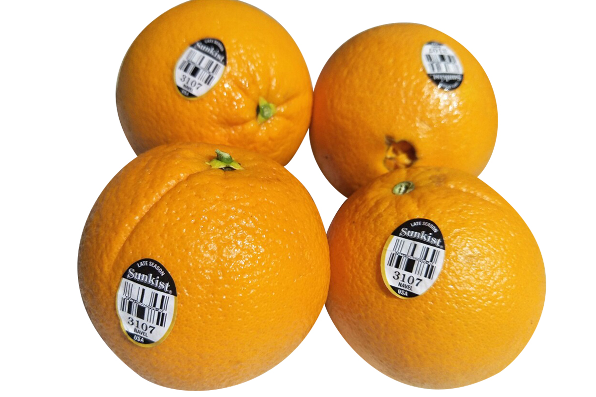 美国新奇士3107黑标橙子