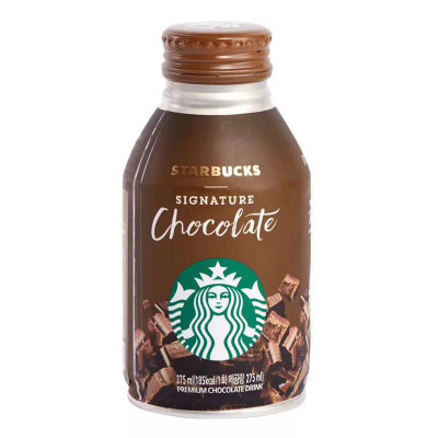 进口starbucks星巴克经典朱古力巧克力饮料275ml【今日可取】