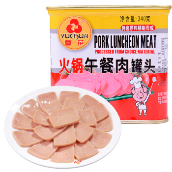 粤花火锅午餐肉340g