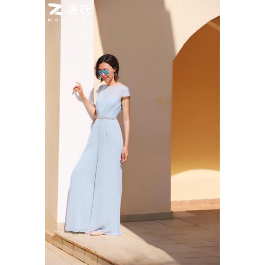 清风徐来钻饰连体裤 商品图1