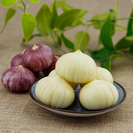 福利日【2斤装】紫皮大蒜独头蒜 新鲜紫皮独蒜