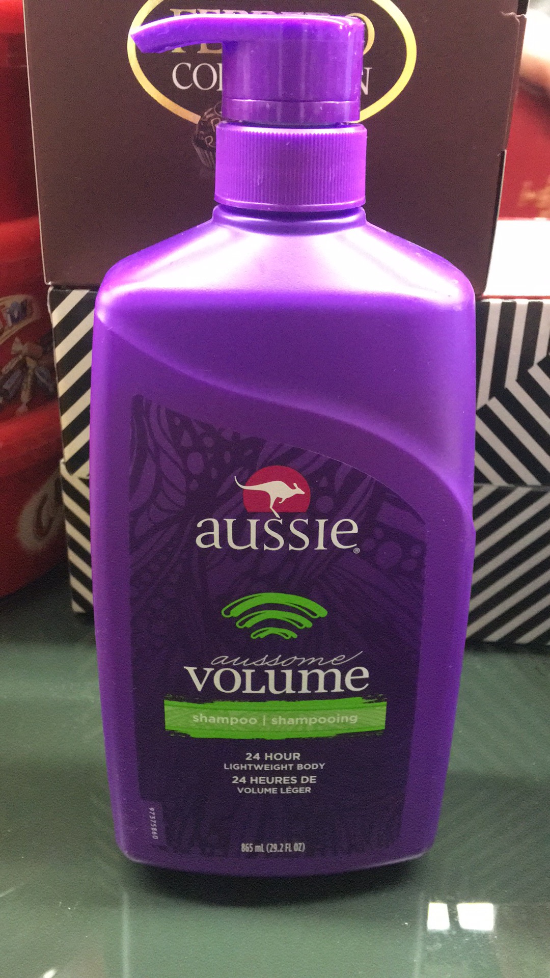 美国aussie袋鼠蓬松控油洗发水865ml