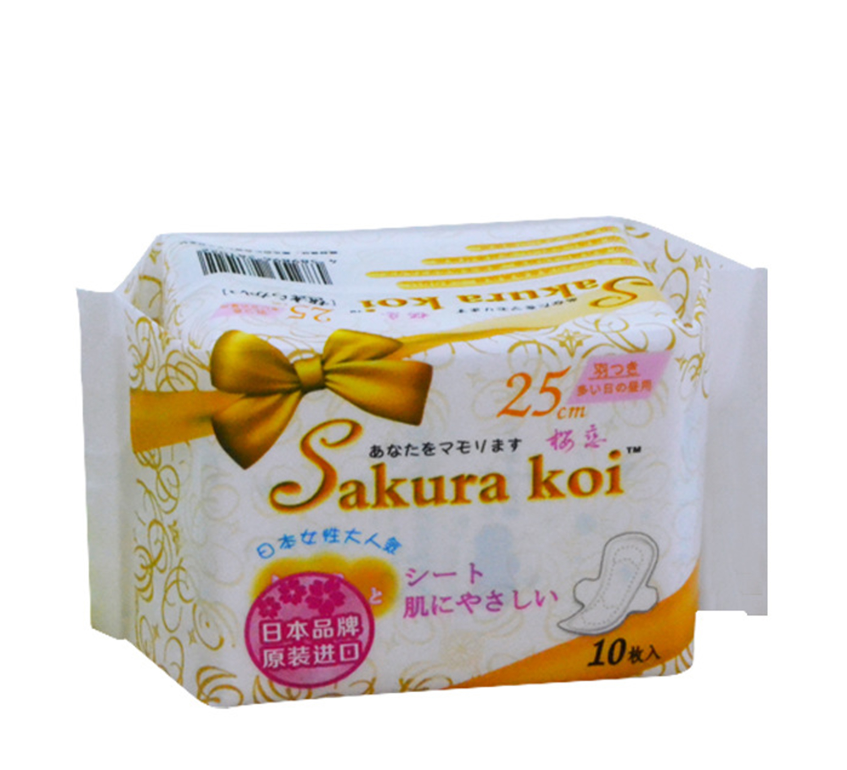 樱恋绵柔日用卫生巾樱恋25cm*10片