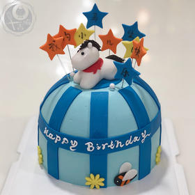 小马驹、小柴犬（翻糖装饰，主题可订制）