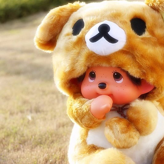 蒙奇奇公仔娃娃变身动物大号限量版沃克mengqiqi毛绒玩具80cm(颜色