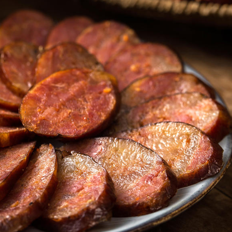 马边烟熏腊肠尝一口彝族的地道川味包邮