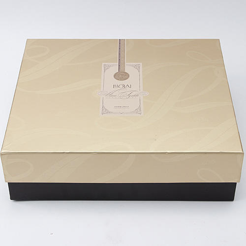 罗莱家纺蓝色格子刺绣四件套100%棉 礼盒 TY5996 C21 商品图7