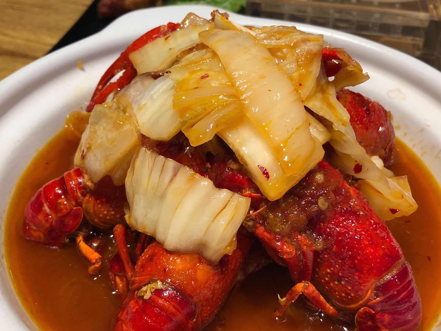 【今日秒杀】怪客龙虾泡菜小龙虾一份(酒水除外,须堂食,不外卖,以实物