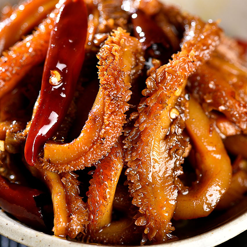 重点推荐 麻辣牛肚 麻辣的口感加鲜嫩的牛肚没有半点腥味 细细品味越