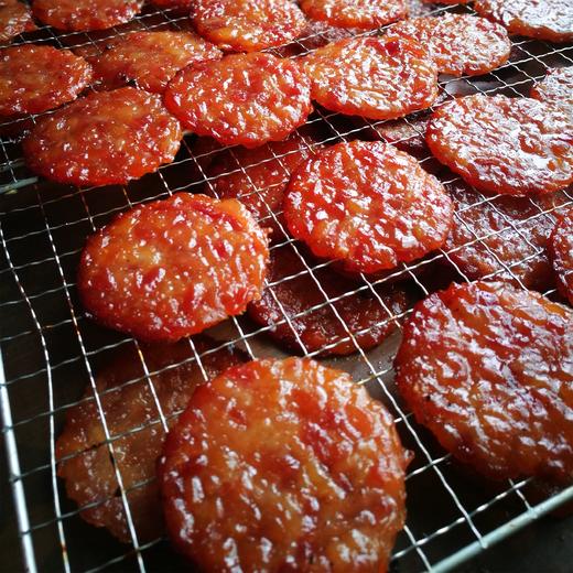 手工零食金钱猪肉脯200g 商品图1