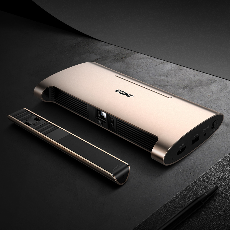 坚果m6便携投影机支持1080p高清家用微型手机投影仪智能wifi