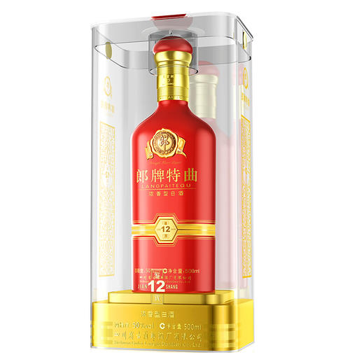 郎酒 郎牌特曲鉴赏12 42度 单瓶装白酒 500ml 浓香型 商品图0