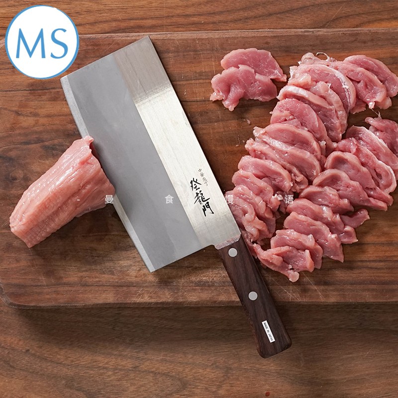 【曼食慢语】tojiro藤次郎不锈钢富士登龙门菜刀厨刀切片刀fg-68