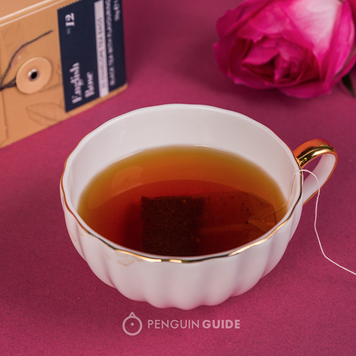 企鹅市集 | whittard玫瑰味红茶 english rose 2g 25包 盒装