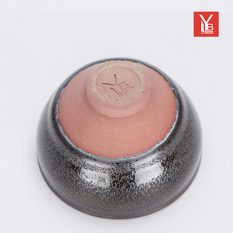 lyb建盏 詹桂溪 银芝麻束口盏 冠军极品