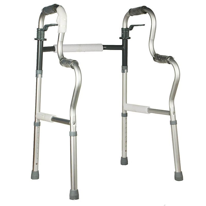 佛山东方助行器 四脚老人助步器 拐杖残疾人骨折老年人伸缩拐扙捌杖