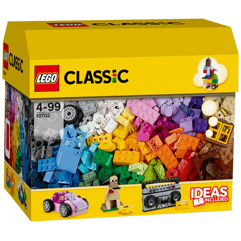 乐高 玩具 经典创意 classic 4岁-99岁 创意拼砌套装 10702 积木lego