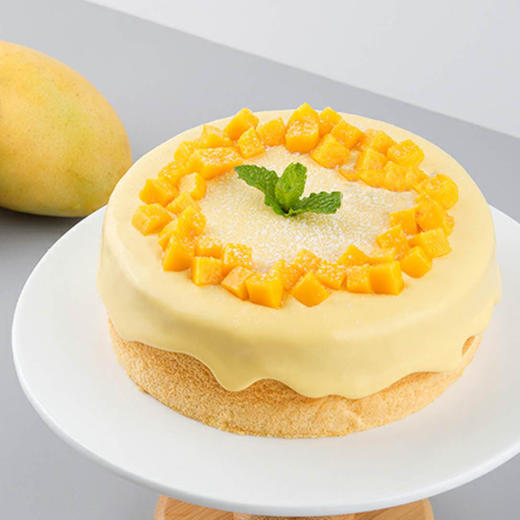 芒果爆浆奶盖蛋糕\当日下单次日配送【每天限量配送20单】 商品图0