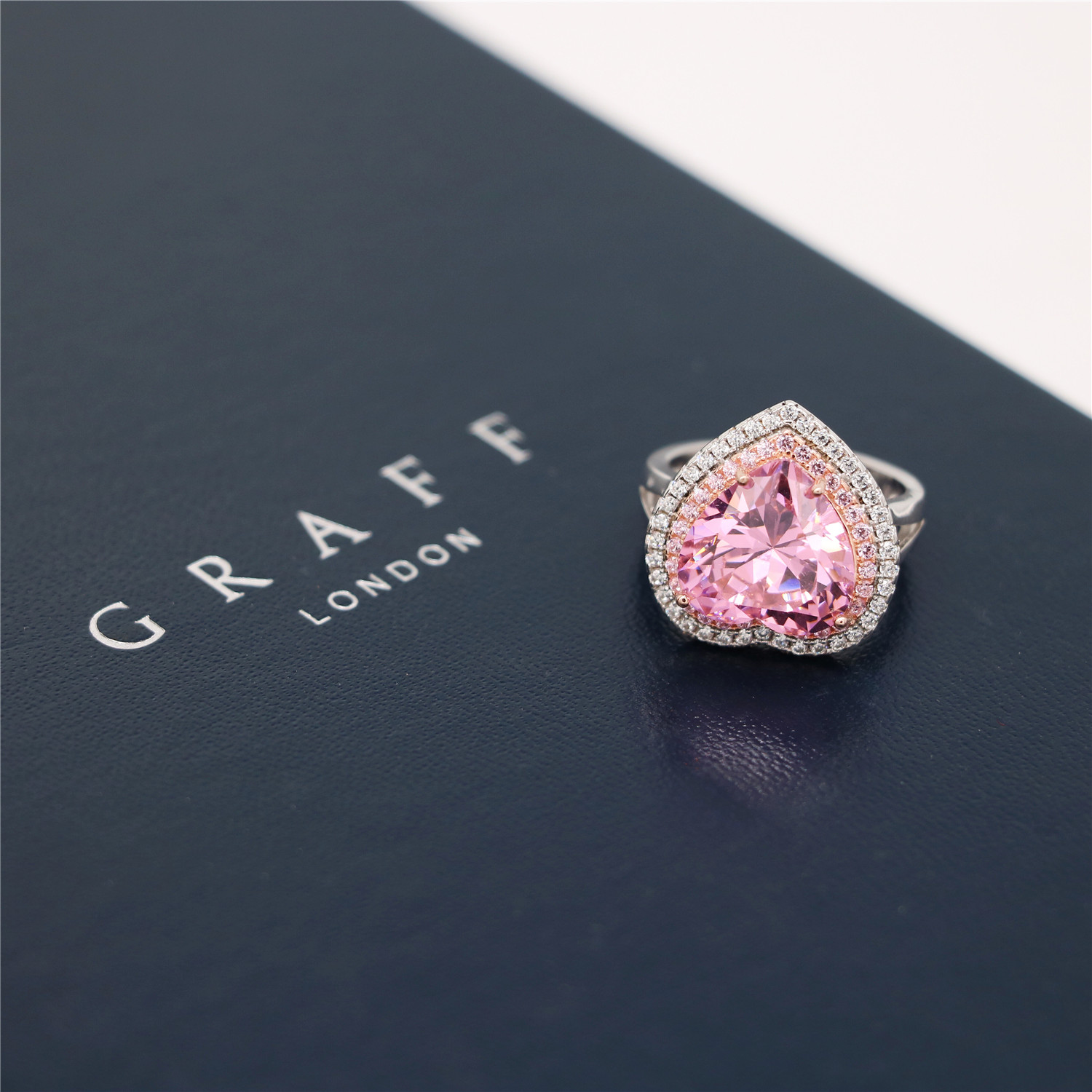 编码gfj68200,格拉芙爱心925纯银大戒指