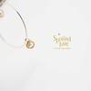 SpoiledBart Jewelry 珍珠麻花耳圈 商品缩略图2