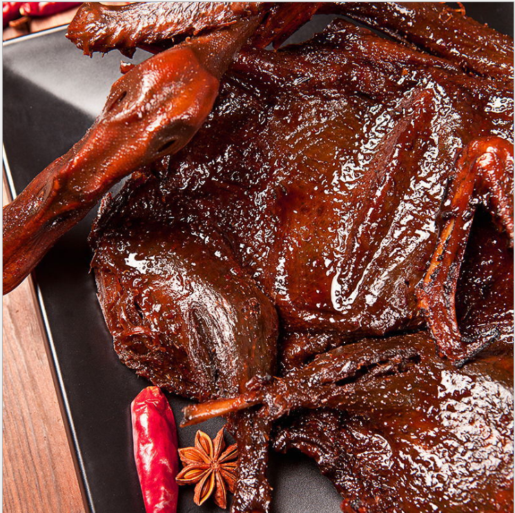 【南方特产】白市译酱五香熟板鸭600g鸭肉零食川渝特产真空包装零食开