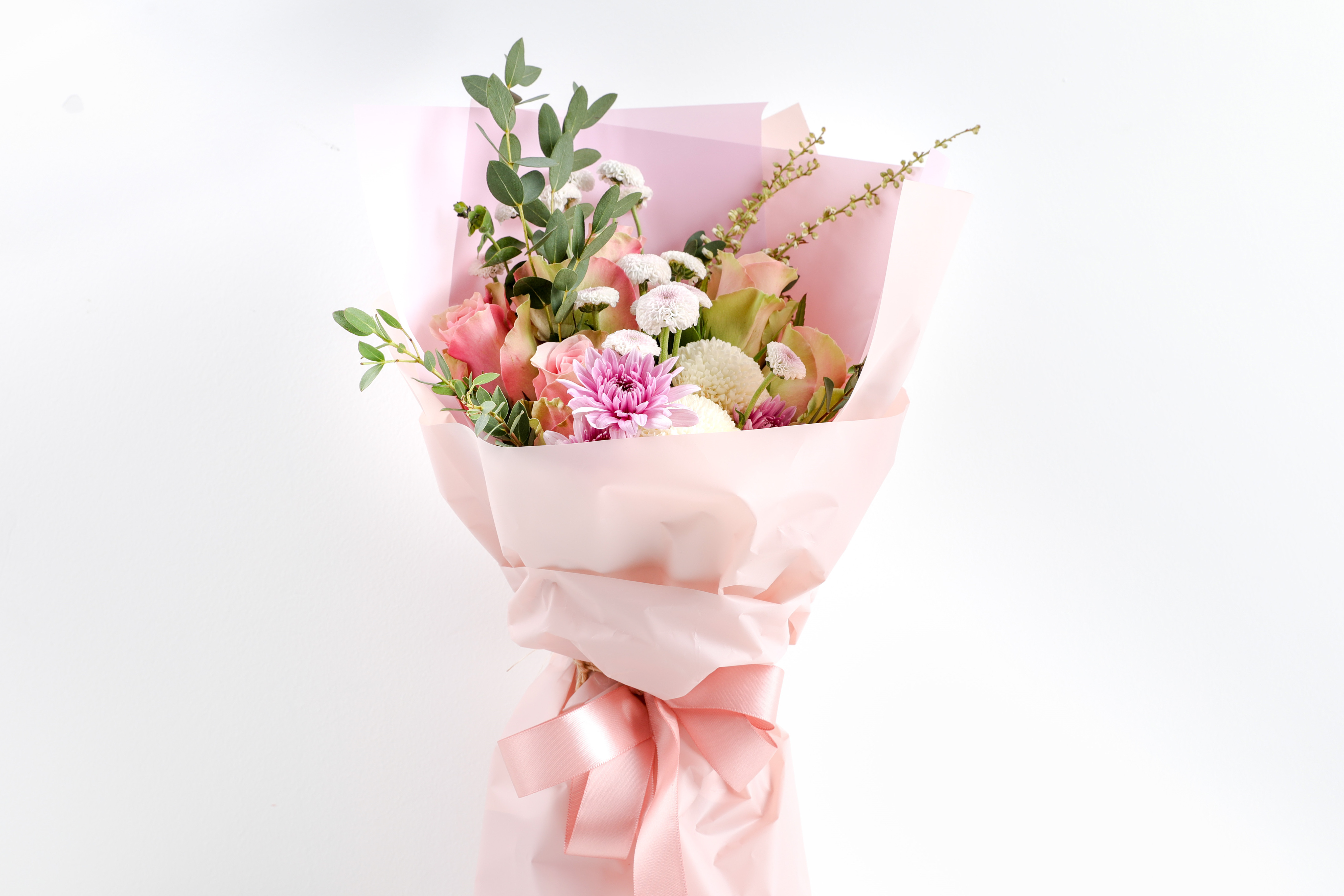 高级粉佳人大花束(不单独配送)