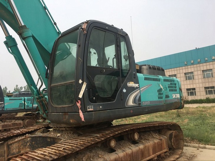 3万 神钢 sk330-8 挖掘机【790】网络拍