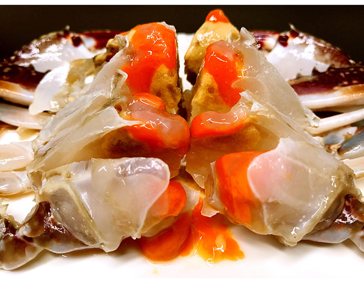 【包邮】秘制舟山红膏炝蟹 250g左右