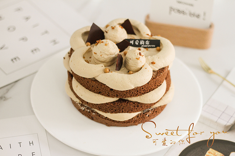 摩卡咖啡裸蛋糕