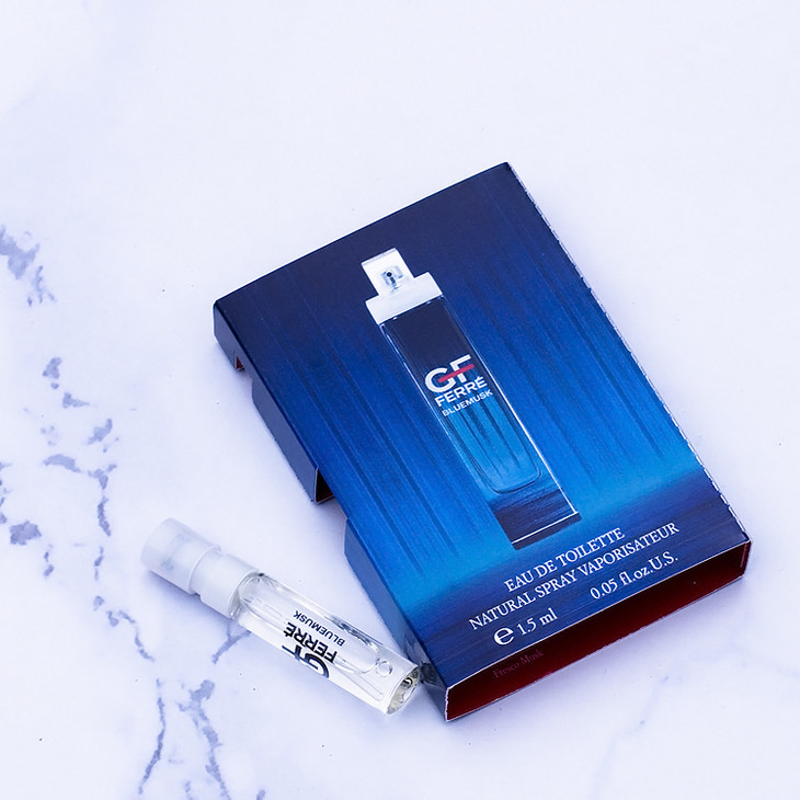 ferre gf ferre bluemusk费雷 蓝麝香 中性香水 1.5ml 原装试管