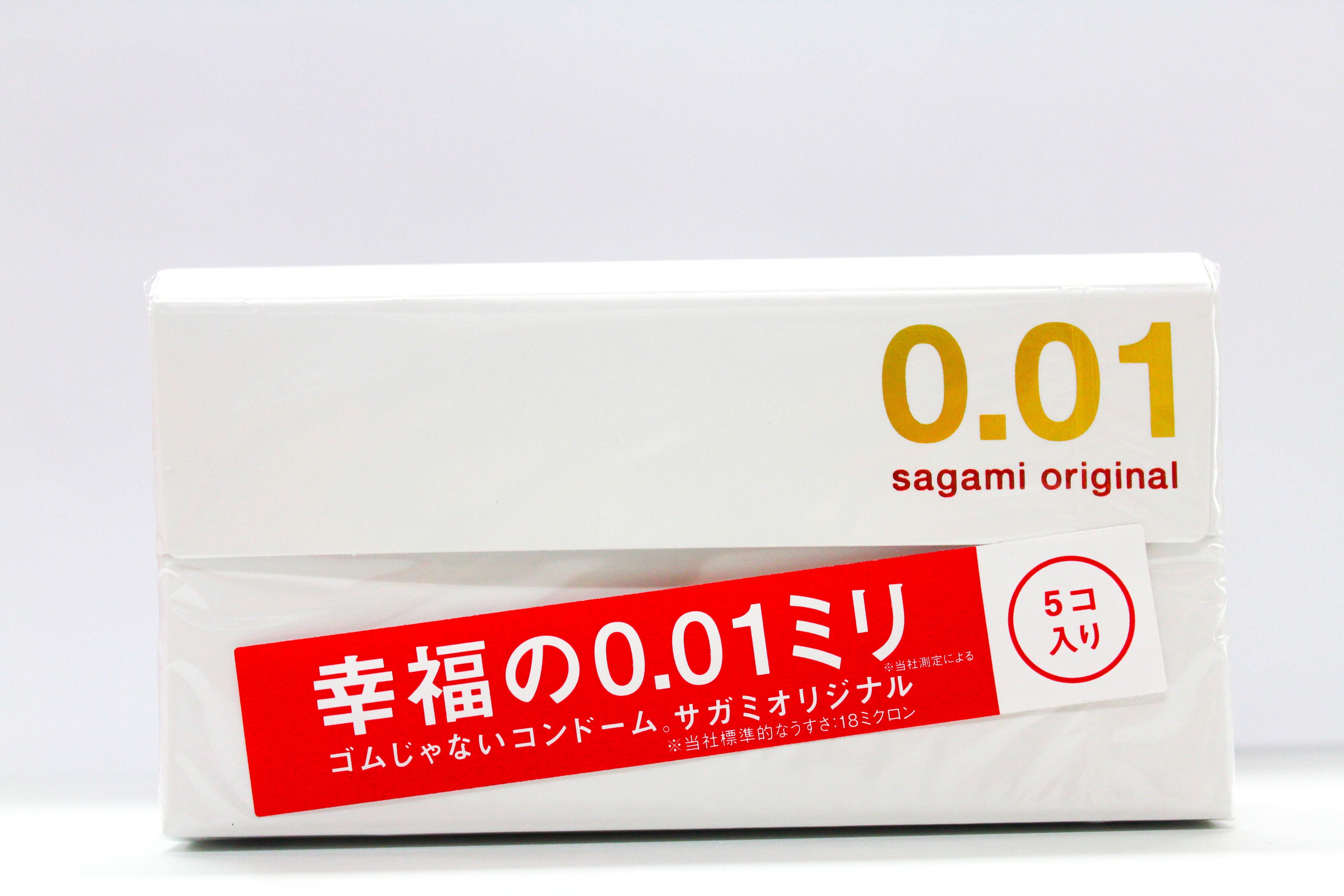 日本进口相模原创(sagami original)001超薄标准装 5只装