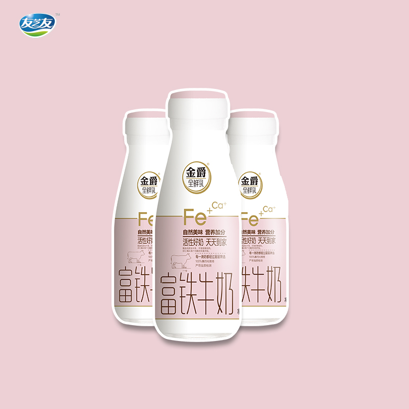 金爵富铁牛奶190ml*30瓶