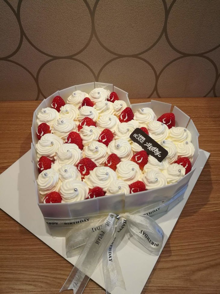 连蛋糕都是爱你的形状】八度蛋糕 纯洁的爱 6寸/8寸/10寸