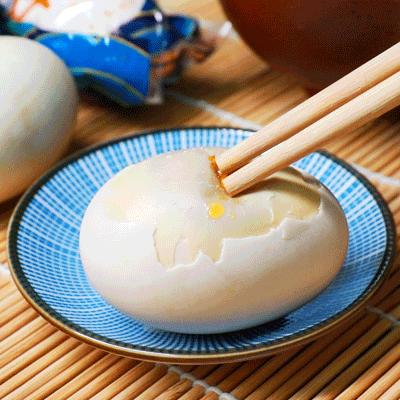 【广西北海红树林海鸭蛋】烤鸭蛋咸香美味 开袋即食 20枚装 鸭蛋 礼盒装 商品图4