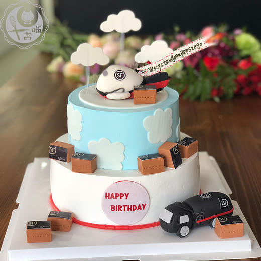 企业蛋糕（翻糖需提前二天订制） 商品图1