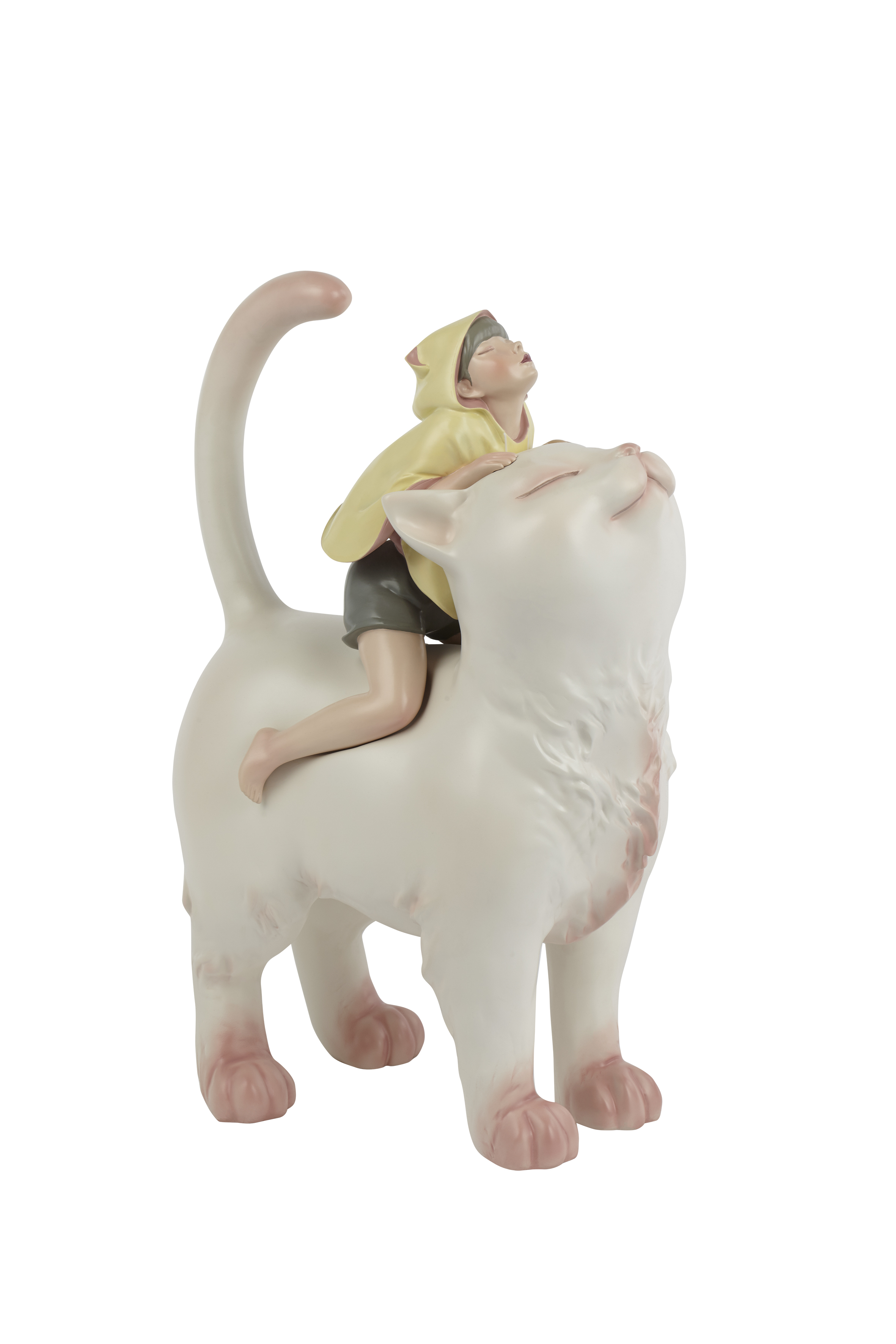 《白夜童话 猫将军》艺术摆件 礼物 雕塑