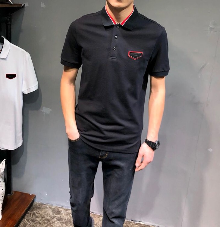 点此购买 纪梵希男士短袖polo衫