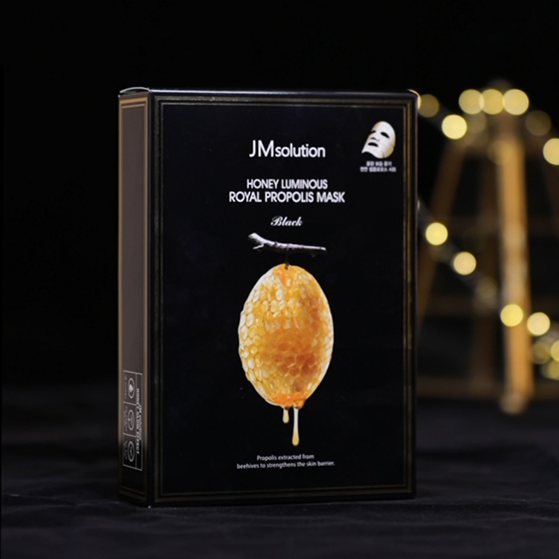 韩国JM solution肌司研 水光蜂蜜面膜 JM补水保湿美白提亮肤色10片